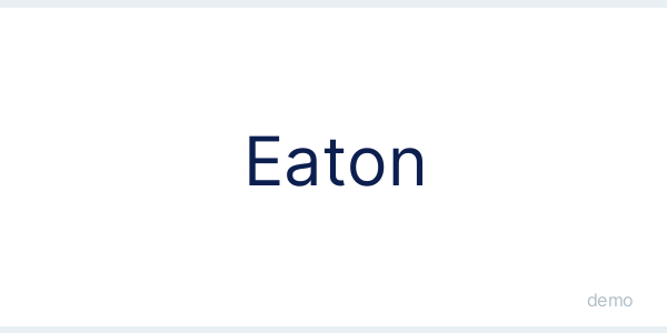 [DEMO] Interruptor diferencial 2P 25 A Eaton
