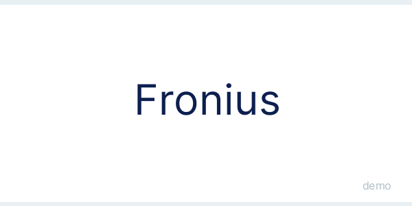 [DEMO] Estructura para techo inclinado Fronius