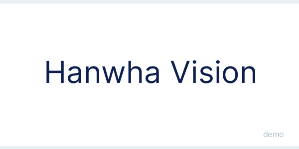 [DEMO] Disco duro 4 TB para videovigilancia Hanwha Vision