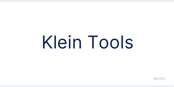 [DEMO] Atornillador inalambrico 18 V Klein Tools