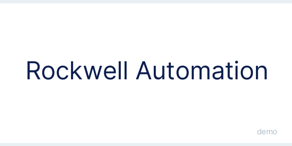 [DEMO] Modulo de expansion de entradas Rockwell Automation